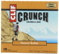 Clif Crunch Granola Bar, Peanut Butter, 5 Two-Bar Pouches Clif Crunch Granola Bar, Peanut Butter, 5 Two-Bar Pouches