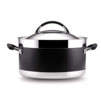 Anolon Ultra Clad Stainless Steel 8-Quart Covered Stockpot Anolon Ultra Clad Stainless Steel 8-Quart Covered Stockpot