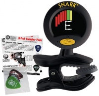 Snark SN-8 Super Tight Tuner With Planet Waves Guitar Picks Sampler Pack