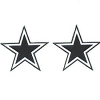 Studded NFL Earrings - Dallas Cowboys Studded NFL Earrings - Dallas Cowboys