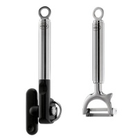 Rosle 2-Piece Can Opener and Crosswise Swivel Peeler Set Rosle 2-Piece Can Opener and Crosswise Swivel Peeler Set