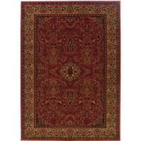 Couristan 3760/4872 Everest Ardebil/Crimson 2-Feet by 3-Feet 7-Inch Rug Couristan 3760/4872 Everest Ardebil/Crimson 2-Feet by 3-Feet 7-Inch Rug