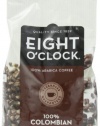Eight O'Clock Coffee, 100% Colombian Whole Bean, 11-Ounce Bags (Pack of 4)