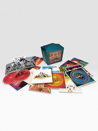 The best of Earth, Wind & Fire available in a compact 16-disc box set. The set includes Earth, Wind & Fire's 15 Columbia albums- from 1972's Last Days and Time through 1990's Heritage. Each CD is individually packaged in mini-LP replica sleeves. Includes 16 discs and a thick bookletMade in USA The best of Earth, Wind & Fire available in a compact 16-disc box set. The set includes Earth, Wind & Fire's 15 Columbia albums- from 1972's Last Days and Time through 1990's Heritage. Each CD is individually packaged in mini-LP replica sleeves. Includes 16 discs and a thick bookletMade in USA