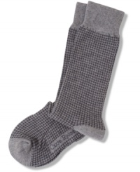 Class up your workweek act with these socks from Club Room. Class up your workweek act with these socks from Club Room.
