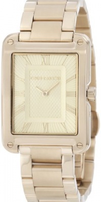 Vince Camuto Women's VC/5036CHGB Gold-Tone Bracelet Watch with Screw Accents Watch Vince Camuto Women's VC/5036CHGB Gold-Tone Bracelet Watch with Screw Accents Watch
