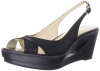 Calvin Klein Women's Rosaria Mini Square Wedge Sandal