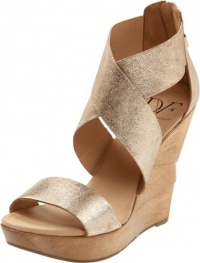 Diane von Furstenberg Women's Opal Wedge Sandal,Platino,6 M US Diane von Furstenberg Women's Opal Wedge Sandal,Platino,6 M US