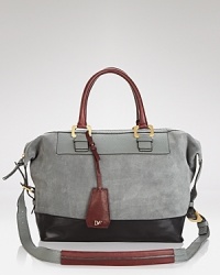 It's impossible not to love the easy cool of this DIANE von FURSTENBERG satchel. Plus, the bag's perfect proportions keep all the essentials in check. It's impossible not to love the easy cool of this DIANE von FURSTENBERG satchel. Plus, the bag's perfect proportions keep all the essentials in check.