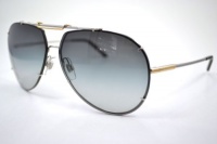 DOLCE & GABBANA DG 2075 Sunglasses Silver/Gold 05/8G Shades DOLCE & GABBANA DG 2075 Sunglasses Silver/Gold 05/8G Shades