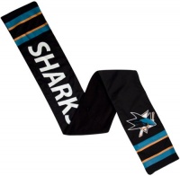 NHL San Jose Sharks Jersey Scarf(Black/Orange/White/Green) NHL San Jose Sharks Jersey Scarf(Black/Orange/White/Green)