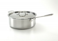 All-Clad Stainless 6-Quart Saute Pot with Lid