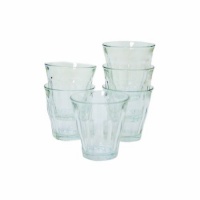 Duralex Picardie 3-3/4-Ounce Clear Tumbler, Set of 6 Duralex Picardie 3-3/4-Ounce Clear Tumbler, Set of 6