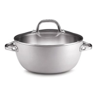 Anolon Chef Clad 5-1/2-Quart Covered Casserole Anolon Chef Clad 5-1/2-Quart Covered Casserole