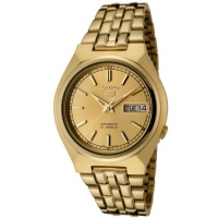 Seiko Men's SNK312K Seiko 5 Automatic Gold Dial Gold-Tone Stainless Steel Watch Seiko Men's SNK312K Seiko 5 Automatic Gold Dial Gold-Tone Stainless Steel Watch