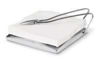 Cuisipro Satin Finish Napkin Holder with Pendulum Arm Cuisipro Satin Finish Napkin Holder with Pendulum Arm