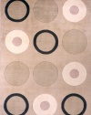 Area Rug 5x8 Rectangle Contemporary Sage Color - Momeni New Wave Rug from RugPal