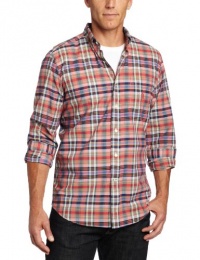 Nautica Men's Cape Cod Madras Button Down Shirt Nautica Men's Cape Cod Madras Button Down Shirt