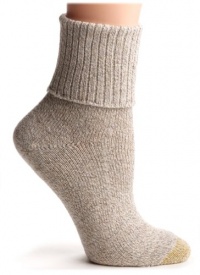 Gold Toe Women's Bermuda Turn Cuff Sock, size 9-11