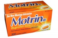 Motrin IB (Ibuprofen) Pain Reliever - 300 Coated Tablets Motrin IB (Ibuprofen) Pain Reliever - 300 Coated Tablets