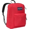 JANSPORT SUPERBREAK BACKPACK SCHOOL BAG - High Risk Red- 5KS