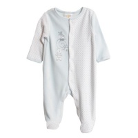 ABSORBA Baby-Boys Newborn Front Snap Closure Shirt