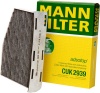 Mann-Filter CUK 2939 Cabin Filter With Activated Charcoal for select  Audi/ Volkswagen models