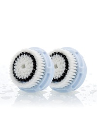 The Clarisonic® Skin Care Brush is designed for use on all skin types. A choice of replacement brush heads is available to suit different skin types and sensitivities. All brush heads are effective for use on the face, décolletté and body. Normal: Perfect for normal skin, shaving prep, and for use on the décolleté and body. Sensitive: A great starting point for sensitive to normal skin types. Delicate: An ultra-soft brush for those with delicate or extra-sensitive skin. The Clarisonic® Skin Care Brush is designed for use on all skin types. A choice of replacement brush heads is available to suit different skin types and sensitivities. All brush heads are effective for use on the face, décolletté and body. Normal: Perfect for normal skin, shaving prep, and for use on the décolleté and body. Sensitive: A great starting point for sensitive to normal skin types. Delicate: An ultra-soft brush for those with delicate or extra-sensitive skin.