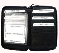 Mens Leather Zippered Wallet Mens Leather Zippered Wallet