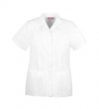 Cherokee 2880 Women's Professional Whites Pleated Top