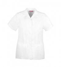 Cherokee 2880 Women's Professional Whites Pleated Top Cherokee 2880 Women's Professional Whites Pleated Top