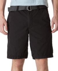 Simplify your summer style with a pair of easy going shorts from Calvin Klein Jeans.