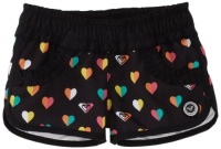Roxy Kids Girls 2-6X Love Swimwear Boardshort, New Black, Large Roxy Kids Girls 2-6X Love Swimwear Boardshort, New Black, Large