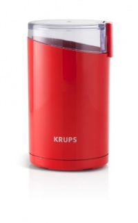 KRUPS F2034550 Electric Spice and Coffee Grinder with Stainless Steel blades, Red KRUPS F2034550 Electric Spice and Coffee Grinder with Stainless Steel blades, Red