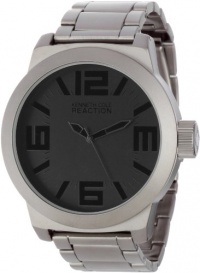Kenneth Cole REACTION Men's RK3210 Classic Oversized Round Analog Field Watch Kenneth Cole REACTION Men's RK3210 Classic Oversized Round Analog Field Watch