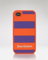 All hands on tech with this Juicy Couture iPhone case crafted of plastic - it's sure to keep your digital device looking its very best. All hands on tech with this Juicy Couture iPhone case crafted of plastic - it's sure to keep your digital device looking its very best.
