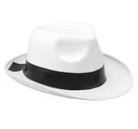 White Gangster Hat White Gangster Hat