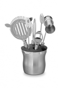 Calphalon 7-Piece Stainless-Steel Barware Set Calphalon 7-Piece Stainless-Steel Barware Set