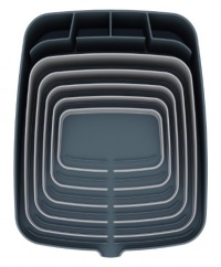 Joseph Joseph Arena Self-Draining Dishrack, Grey Joseph Joseph Arena Self-Draining Dishrack, Grey