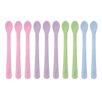 green sprouts 10 Pack Sprout Ware Infant Spoon, Girl green sprouts 10 Pack Sprout Ware Infant Spoon, Girl