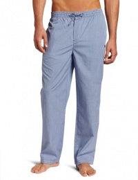 HUGO BOSS Men's Sleepwear Woven Blue Check Sleep Pant HUGO BOSS Men's Sleepwear Woven Blue Check Sleep Pant