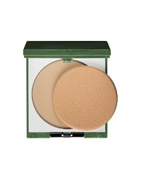 Powder and foundation combined. Long-wearing, full coverage powder that works as an over-foundation finisher or as a powder foundation. Extra-cling power for double coverage. Lends a smooth, matte, skin-perfection finish.