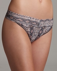 Hanky Panky Thong - Anaconda Original Rise #8N1184