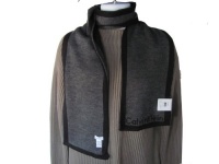 Calvin Klein Men's Modern Logo Muffler scarf, Black, One Size Calvin Klein Men's Modern Logo Muffler scarf, Black, One Size