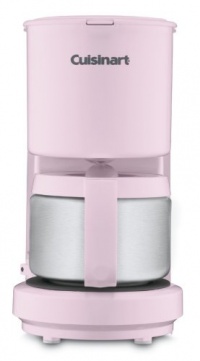 Cuisinart DCC-450PK 4-Cup Coffeemaker with Stainless Steel Carafe, Pink Cuisinart DCC-450PK 4-Cup Coffeemaker with Stainless Steel Carafe, Pink