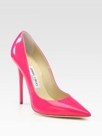 From the 24:7 Collection. Timeless patent leather in a point toe silhouette, infused with girlish charm. Lacquered heel, 5 (125mm)Patent leather upperLeather lining and solePadded insoleMade in ItalyOUR FIT MODEL RECOMMENDS ordering true whole size; ½ sizes should order the next whole size up. From the 24:7 Collection. Timeless patent leather in a point toe silhouette, infused with girlish charm. Lacquered heel, 5 (125mm)Patent leather upperLeather lining and solePadded insoleMade in ItalyOUR FIT MODEL RECOMMENDS ordering true whole size; ½ sizes should order the next whole size up.