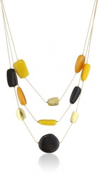 Kenneth Cole New York Urban Desert Multi-Colored Geometric Bead Illusion Necklace Kenneth Cole New York Urban Desert Multi-Colored Geometric Bead Illusion Necklace