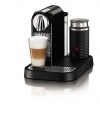 Nespresso D121-US-BK-NE1 Citiz Espresso Maker with Aeroccino Milk Frother, Black