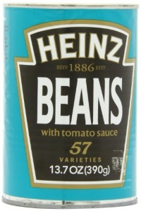Heinz Beans in Tomato Sauce, 13.7-Ounce Cans (Pack of 12) Heinz Beans in Tomato Sauce, 13.7-Ounce Cans (Pack of 12)