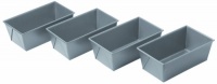 Chicago Metallic Commercial II Non-Stick Mini Loaf Pans, Set of 4 Chicago Metallic Commercial II Non-Stick Mini Loaf Pans, Set of 4